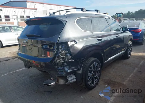 2021 Hyundai Santa Fe Calligraphy from USA, damaged, VIN 5NMS5DAL6MH358848